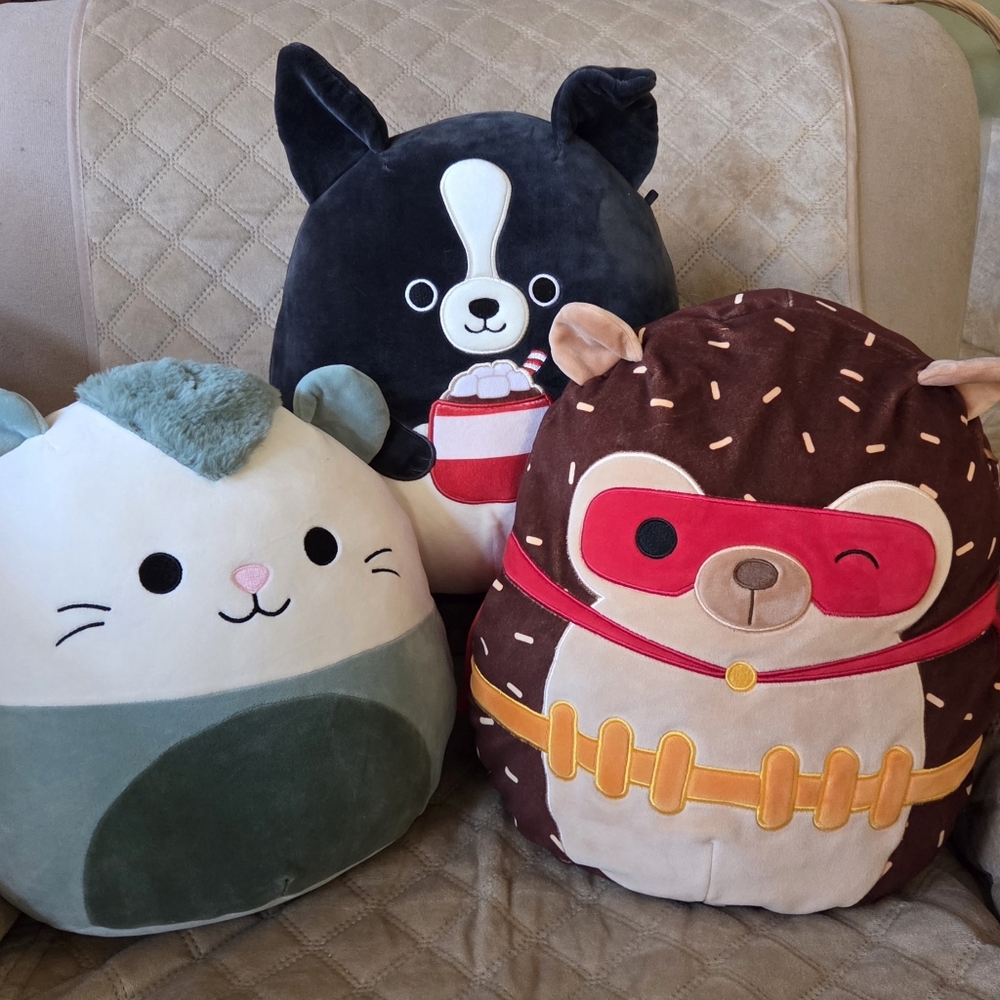 Squishmallows - Hans the Hedgehog 12" and Others
